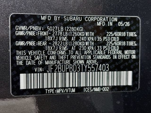 New 2026 Subaru Outback Premium AWD/4WD image 32