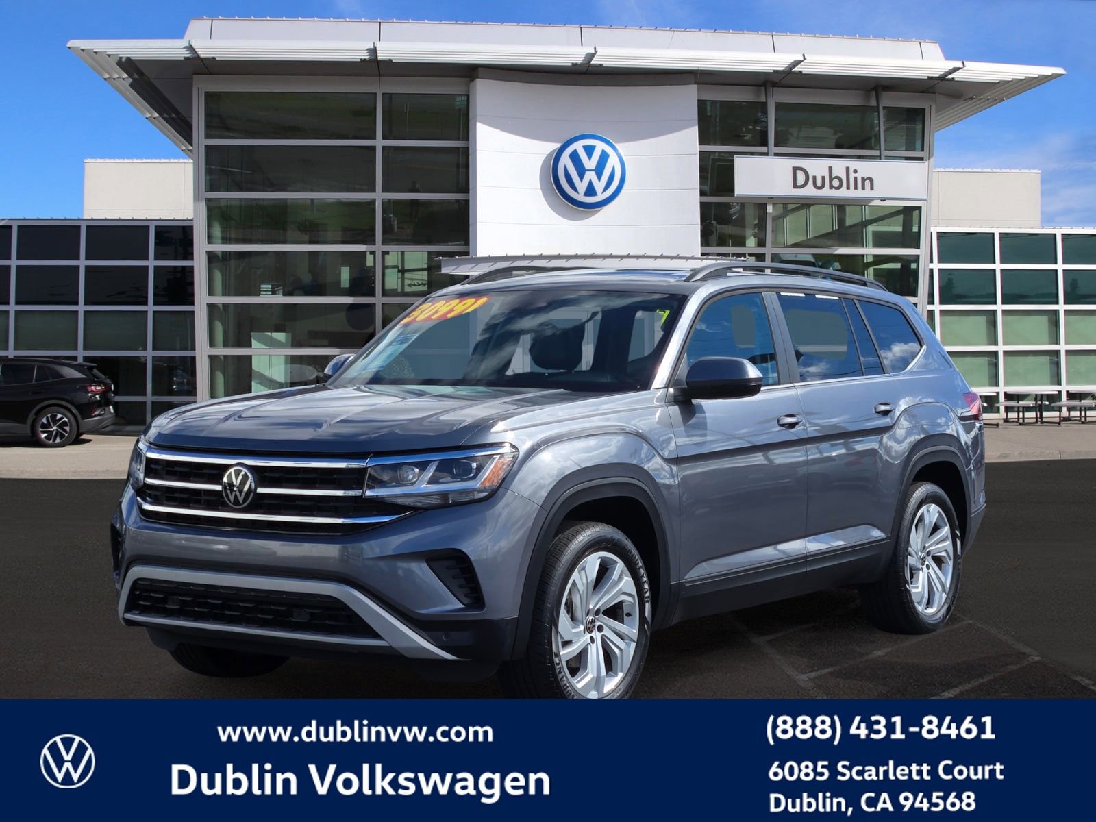 Certified 2023 Volkswagen Atlas SE w/ Panoramic Sunroof Package image 8