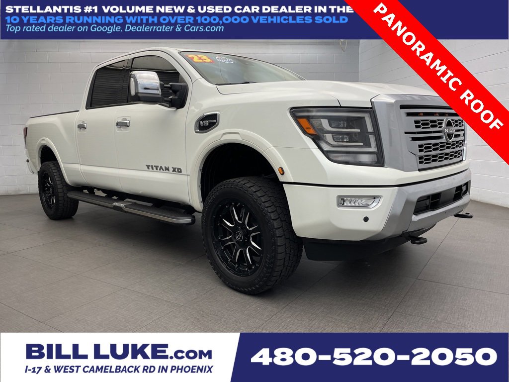 Used 2023 Nissan Titan Platinum Reserve w/ Moonroof Package
