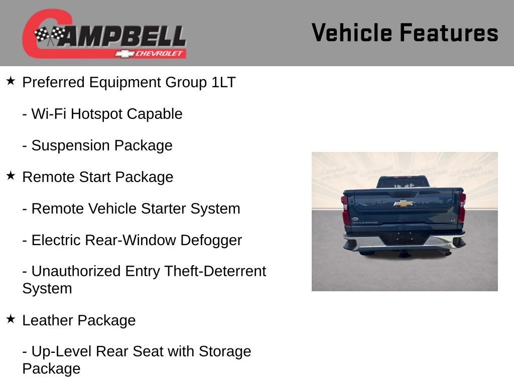 Used 2025 Chevrolet Silverado 2500 LT w/ Safety Package image 26