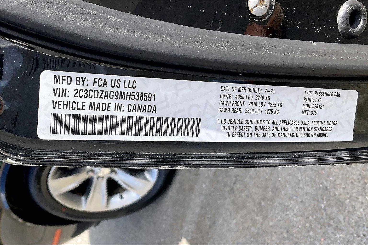 Used 2021 Dodge Challenger SXT RWD image 34