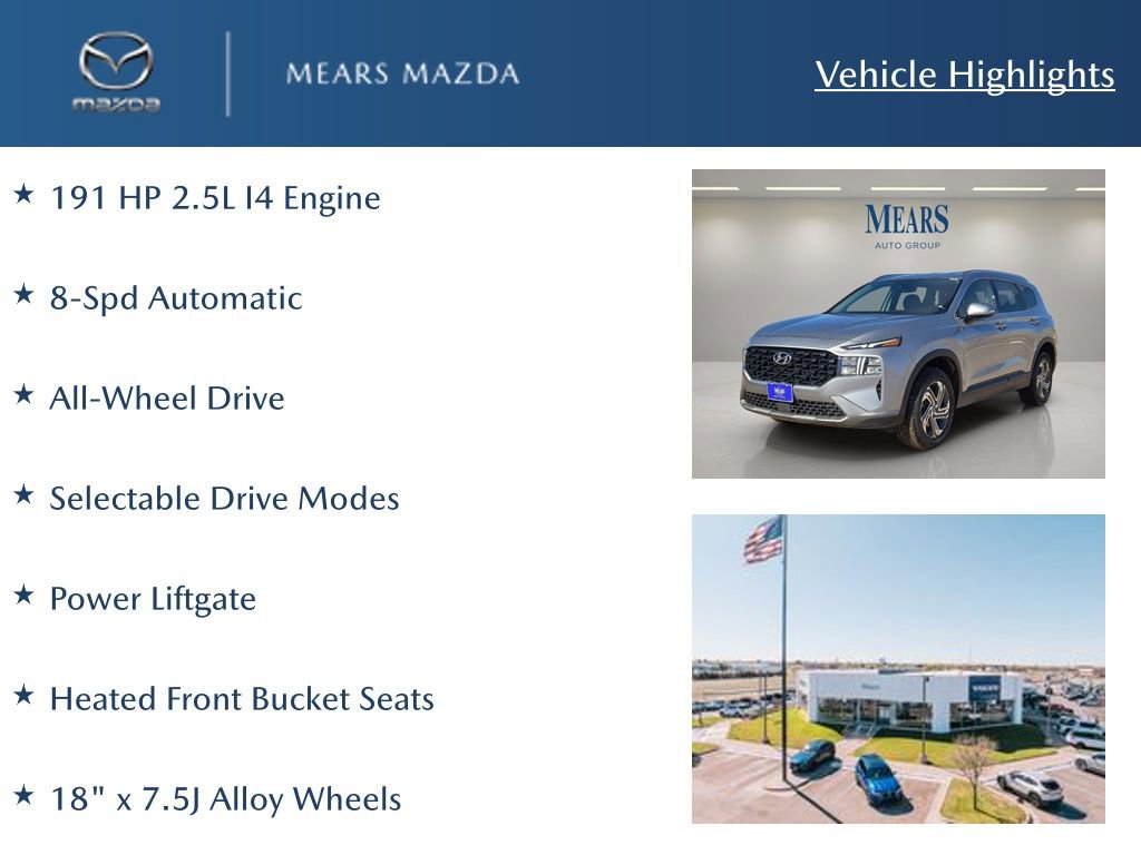 Used 2023 Hyundai Santa Fe SEL image 2