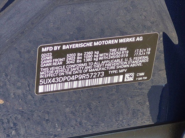 Certified 2023 BMW X3 sDrive30i w/ Premium Package RWD image 27