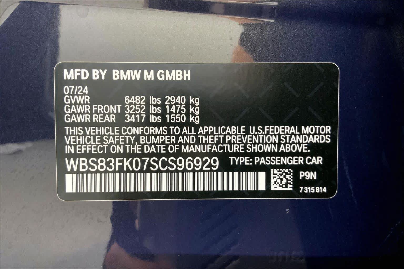 Used 2025 BMW M5 w/ Carbon Package AWD/4WD image 36