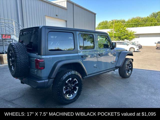 Certified 2025 Jeep Wrangler Unlimited Rubicon AWD/4WD image 4