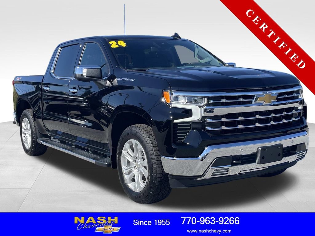 Certified 2024 Chevrolet Silverado 1500 LTZ w/ LTZ Convenience Package II