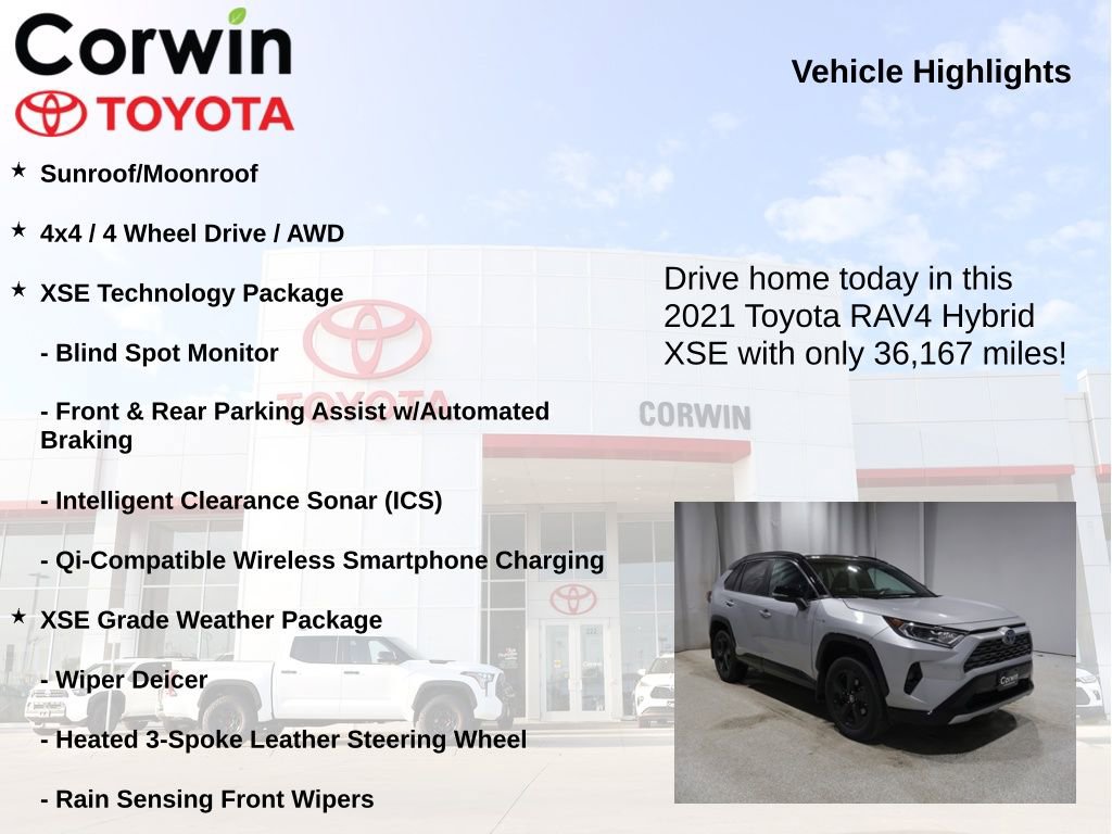 Used 2021 Toyota RAV4 XSE image 7