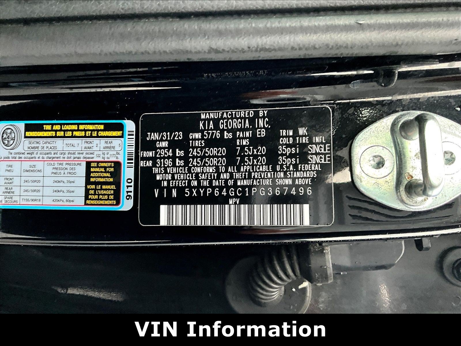 Used 2023 Kia Telluride S w/ S Sunroof Package FWD image 18