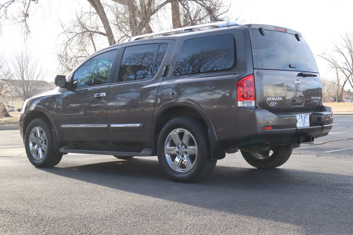 Used 2014 Nissan Armada Platinum w/ 2nd Row Captain Seat Package image 7