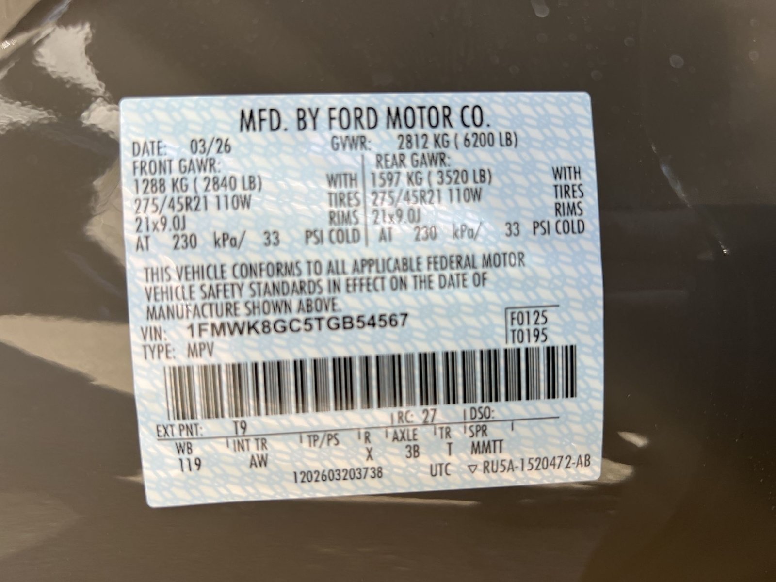 New 2026 Ford Explorer ST w/ Sun And Sound Package AWD/4WD image 38