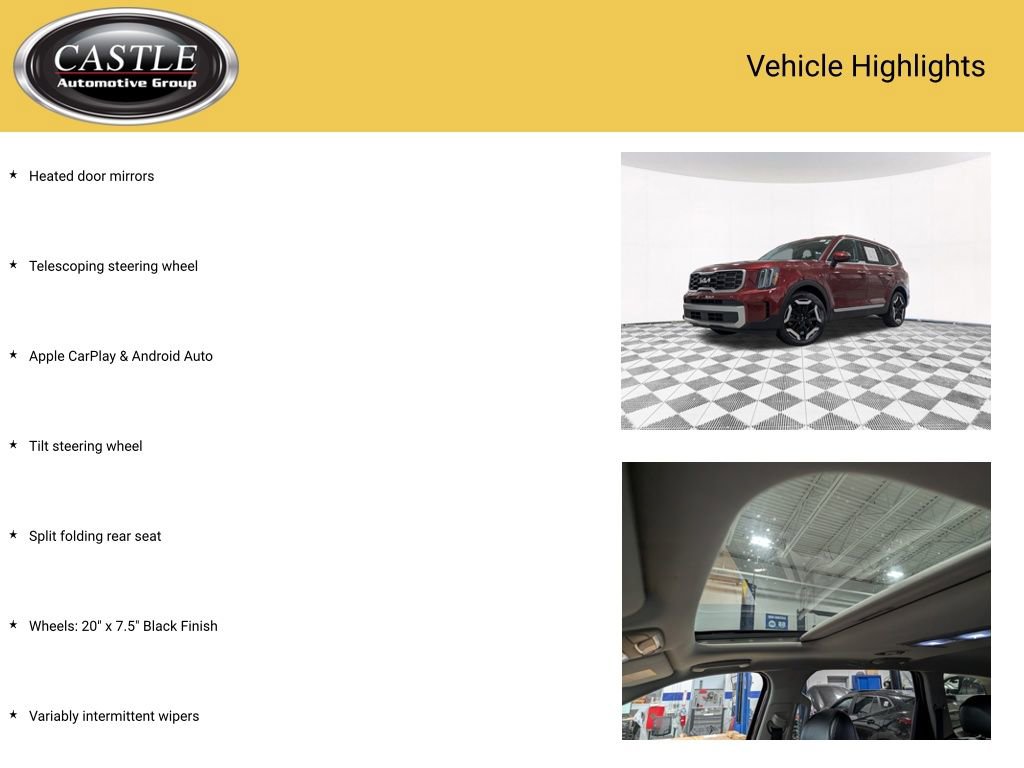 Used 2023 Kia Telluride S w/ S Sunroof Package AWD/4WD image 7