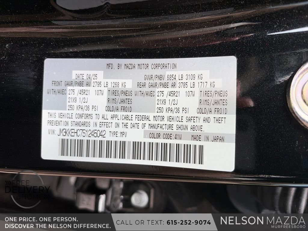Certified 2025 MAZDA CX-90 3.3 Turbo S w/ Premium Plus AWD/4WD image 31