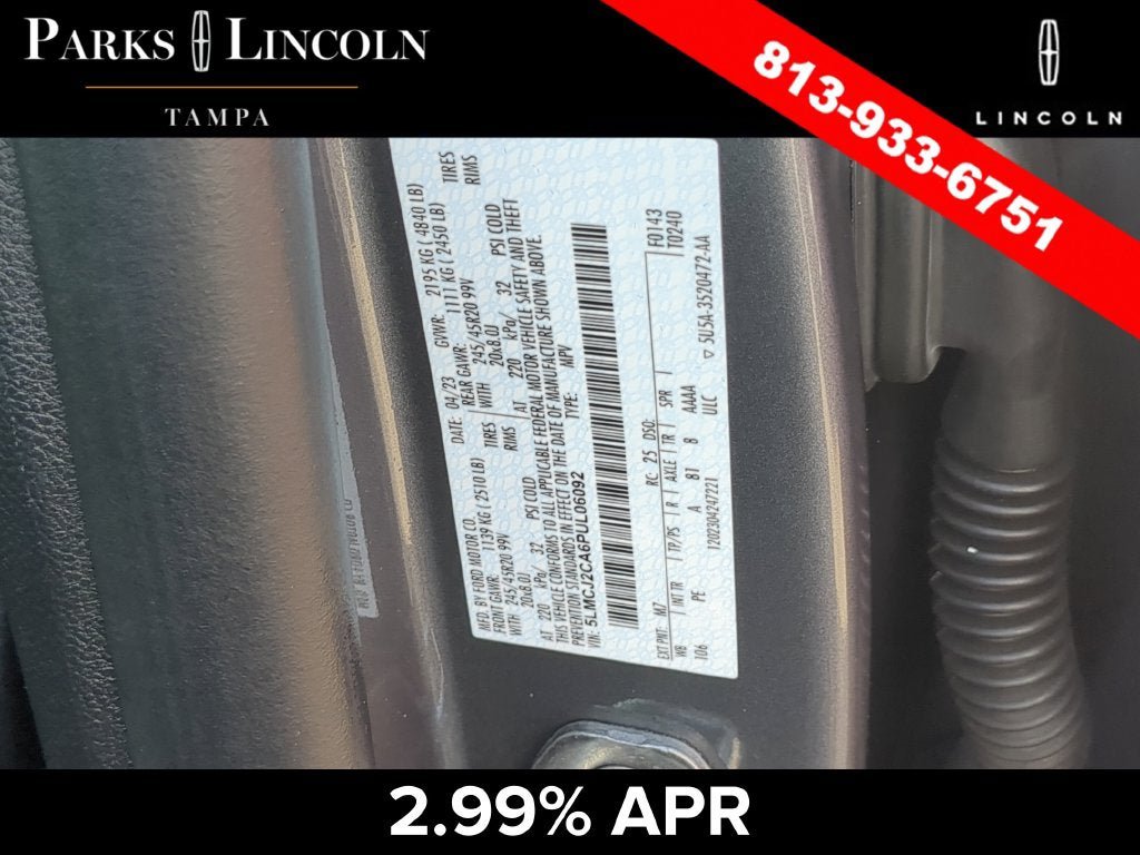 Certified 2023 Lincoln Corsair Reserve w/ Equipment Group 201A FWD image 35