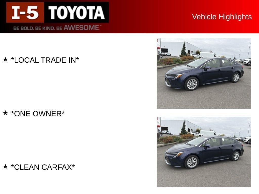Used 2025 Toyota Corolla XLE FWD image 4