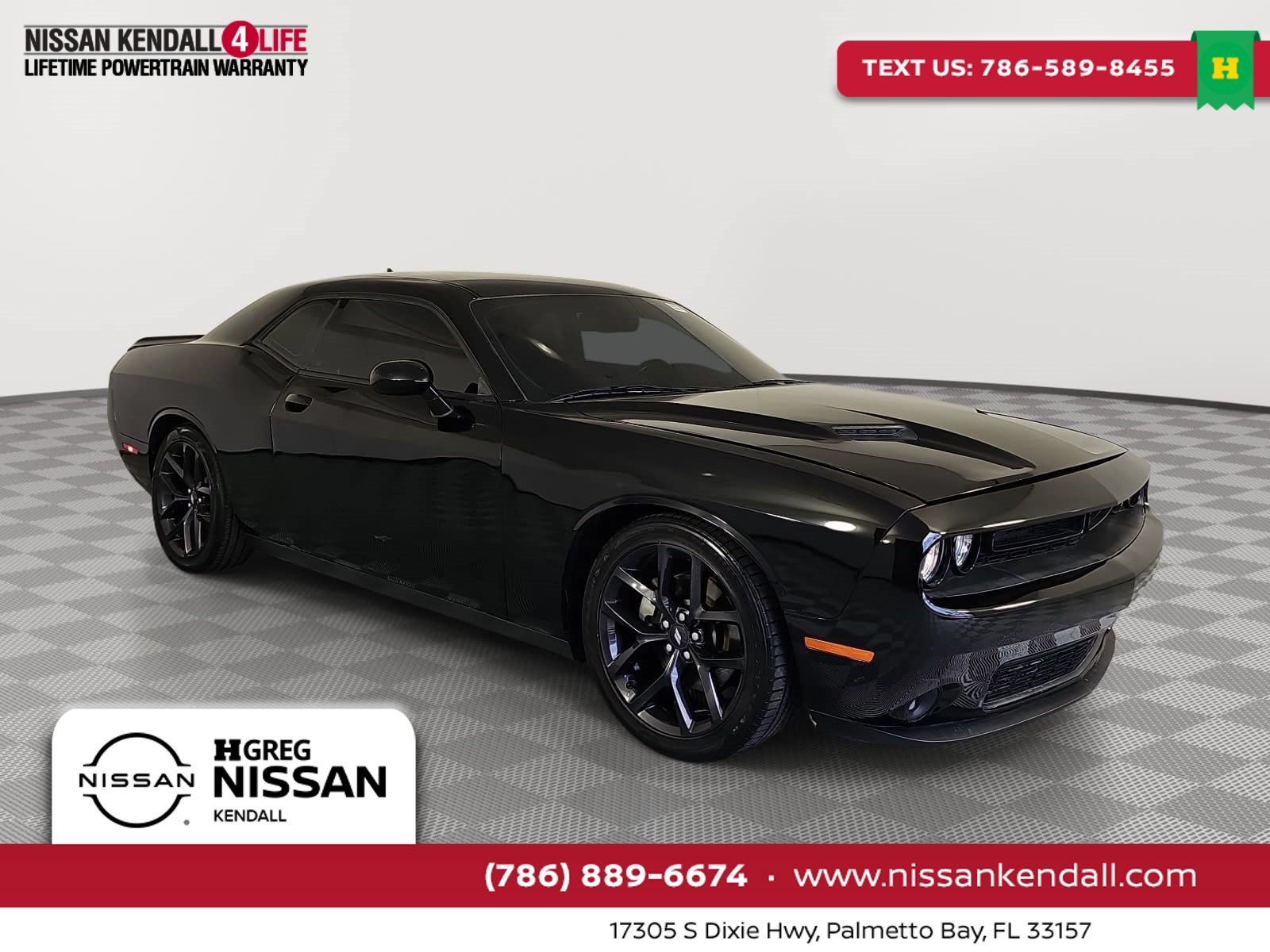 Used 2021 Dodge Challenger GT w/ Blacktop Package RWD image 1