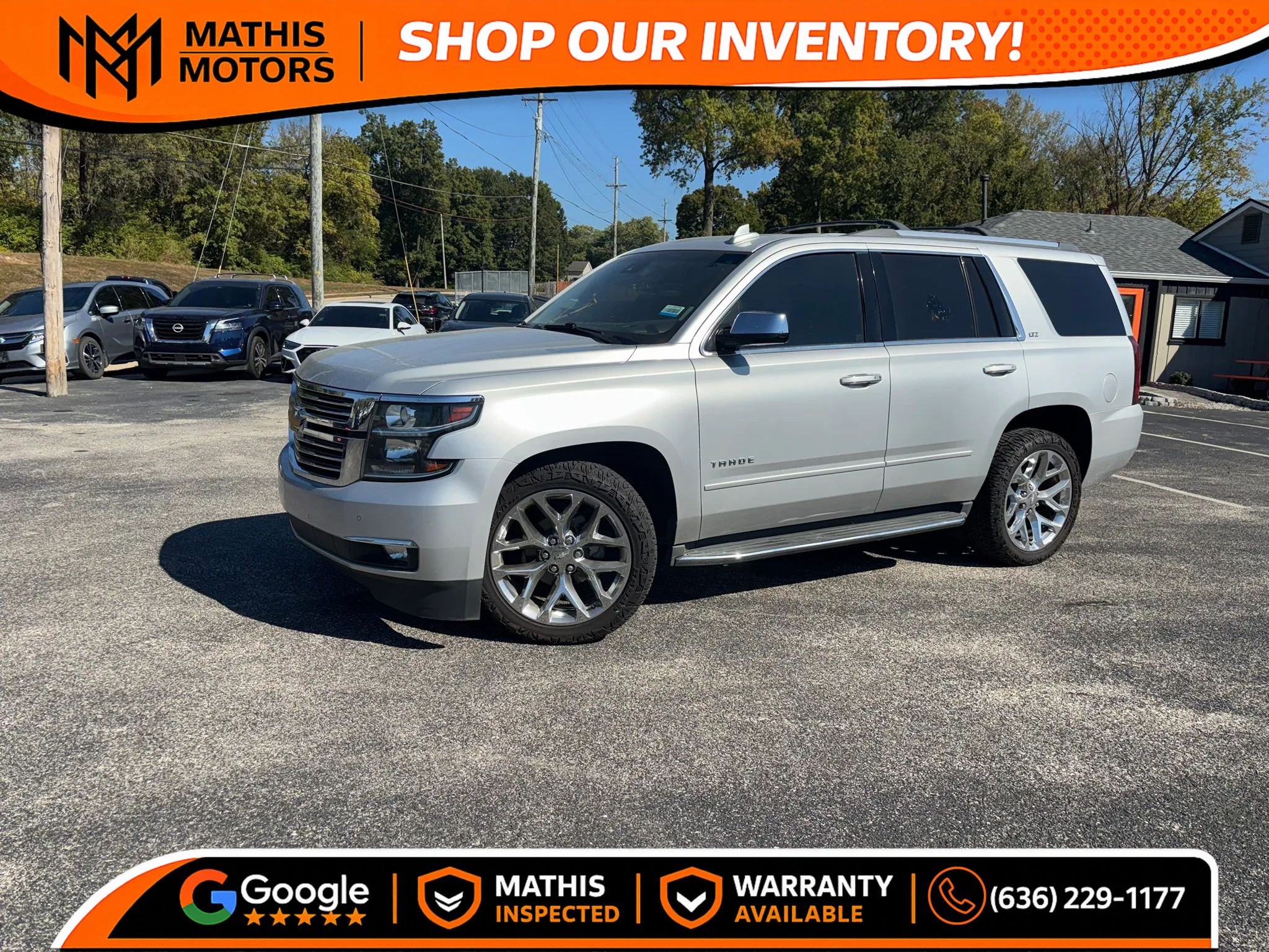 Used 2016 Chevrolet Tahoe LTZ
