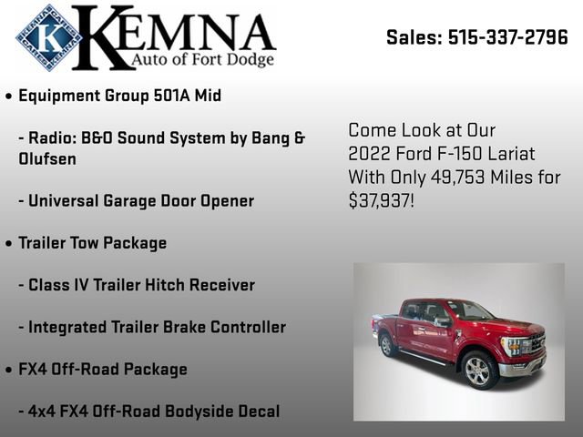 Used 2022 Ford F150 Lariat image 13