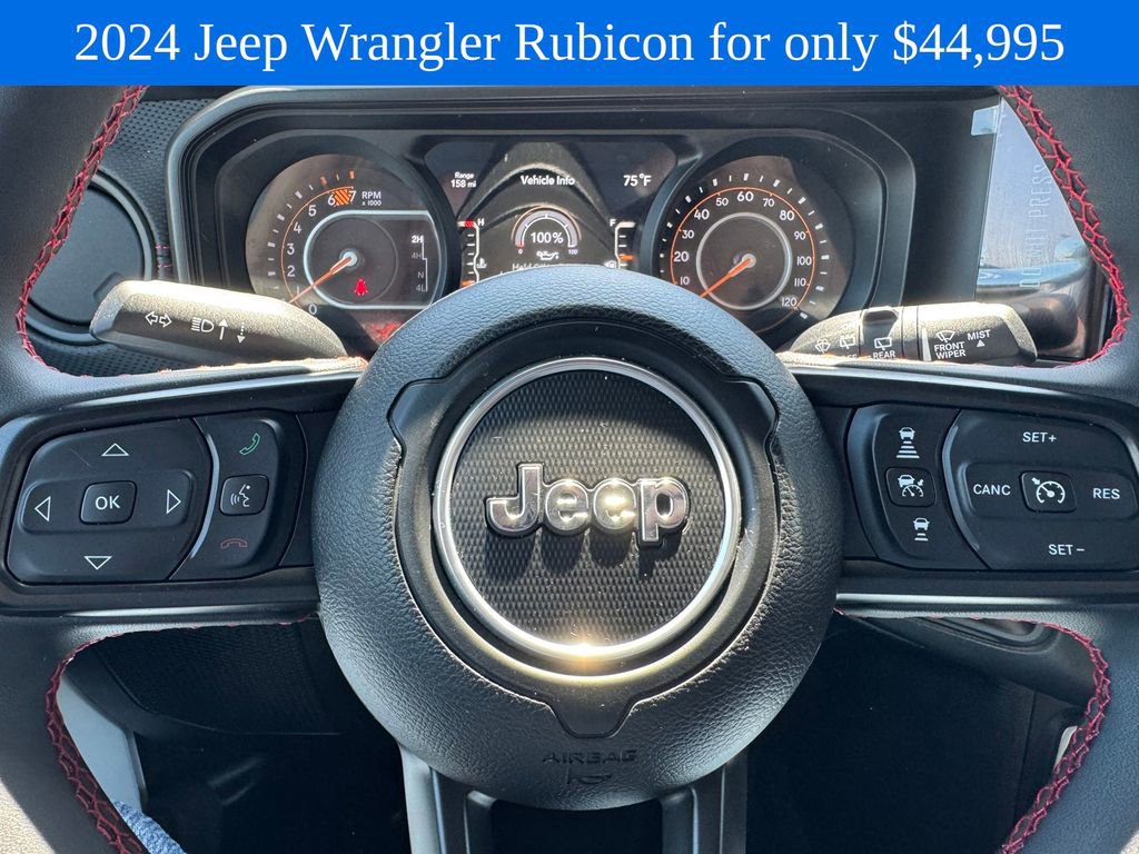 Used 2024 Jeep Wrangler Unlimited Rubicon w/ Technology Group AWD/4WD image 23