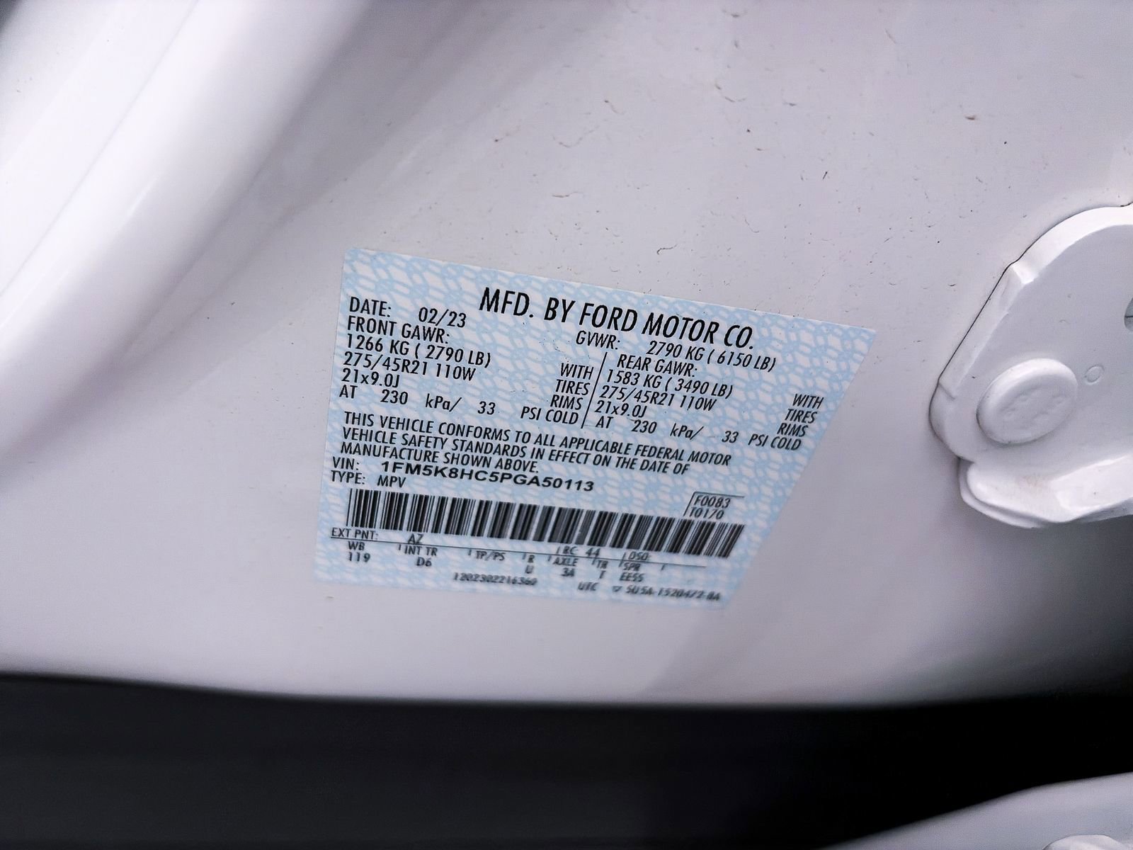 Used 2023 Ford Explorer Platinum w/ Technology Package AWD/4WD image 43