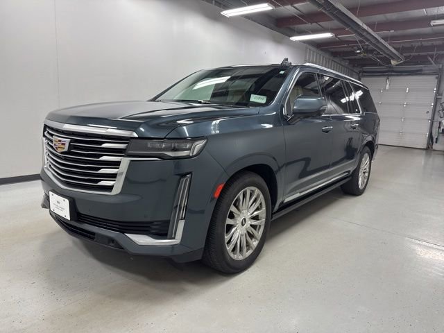 Certified 2021 Cadillac Escalade ESV Premium Luxury w/ Driver Assist Tech Package AWD/4WD image 1
