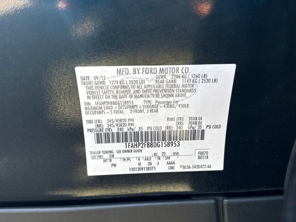 Used 2013 Ford Taurus Limited image 21