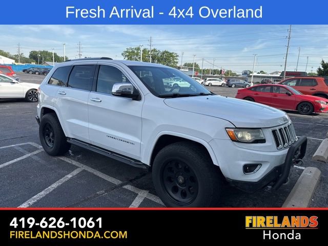 Used 2014 Jeep Grand Cherokee Overland w/ Advanced Technology Group AWD/4WD image 7