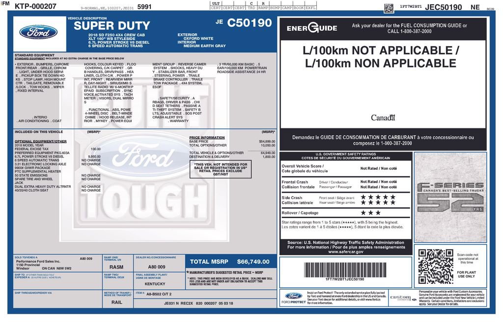 Used 2018 Ford F250 XLT image 5