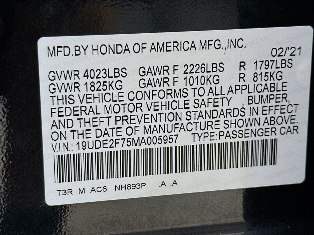 Used 2021 Acura ILX w/ Premium Package FWD image 38
