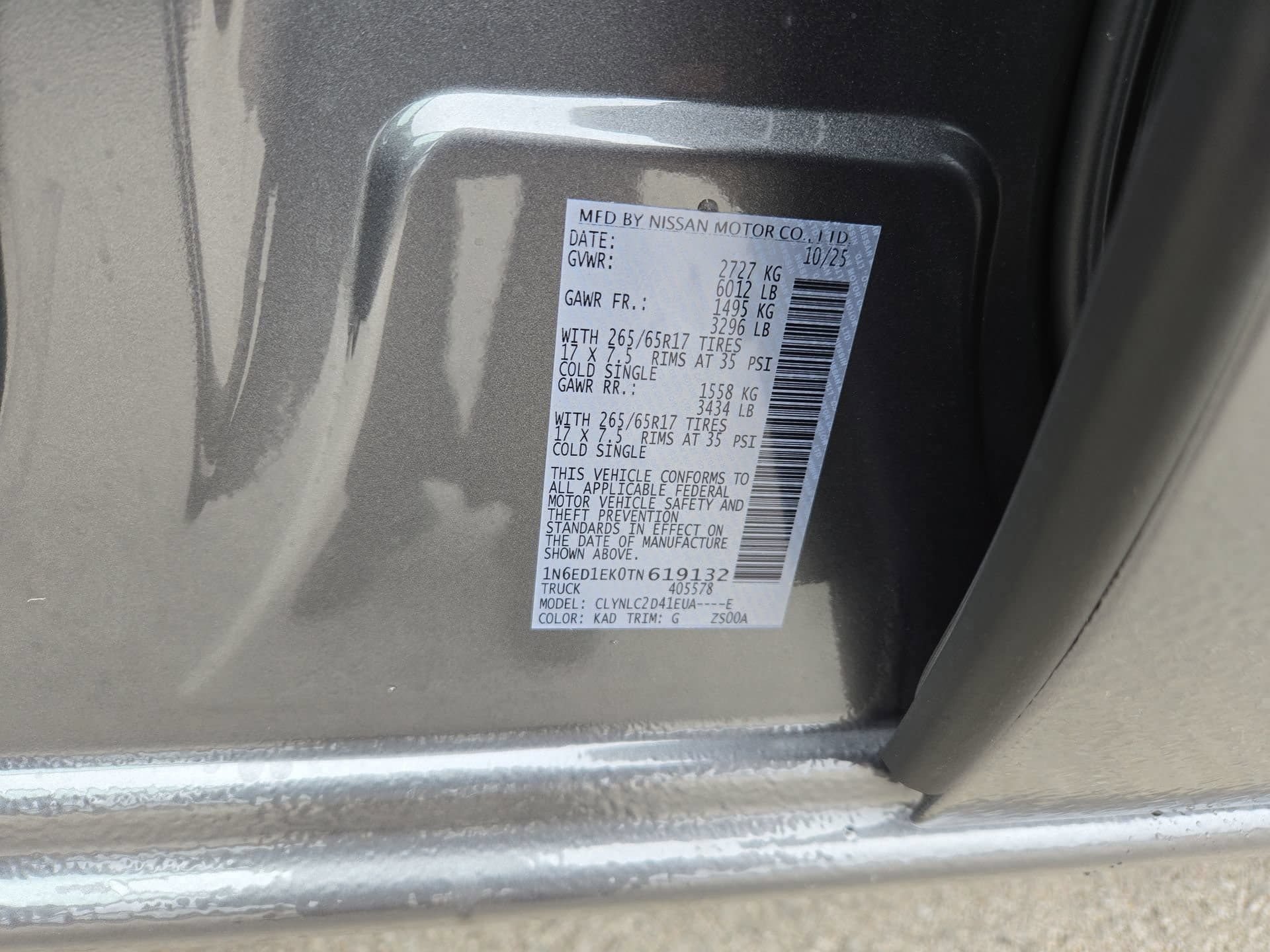 New 2026 Nissan Frontier SV w/ SV Convenience Package AWD/4WD image 38