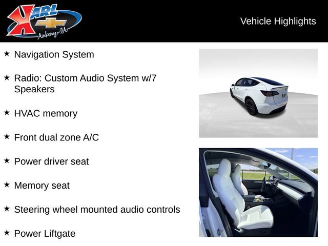 Used 2024 Tesla Model Y Long Range RWD image 2