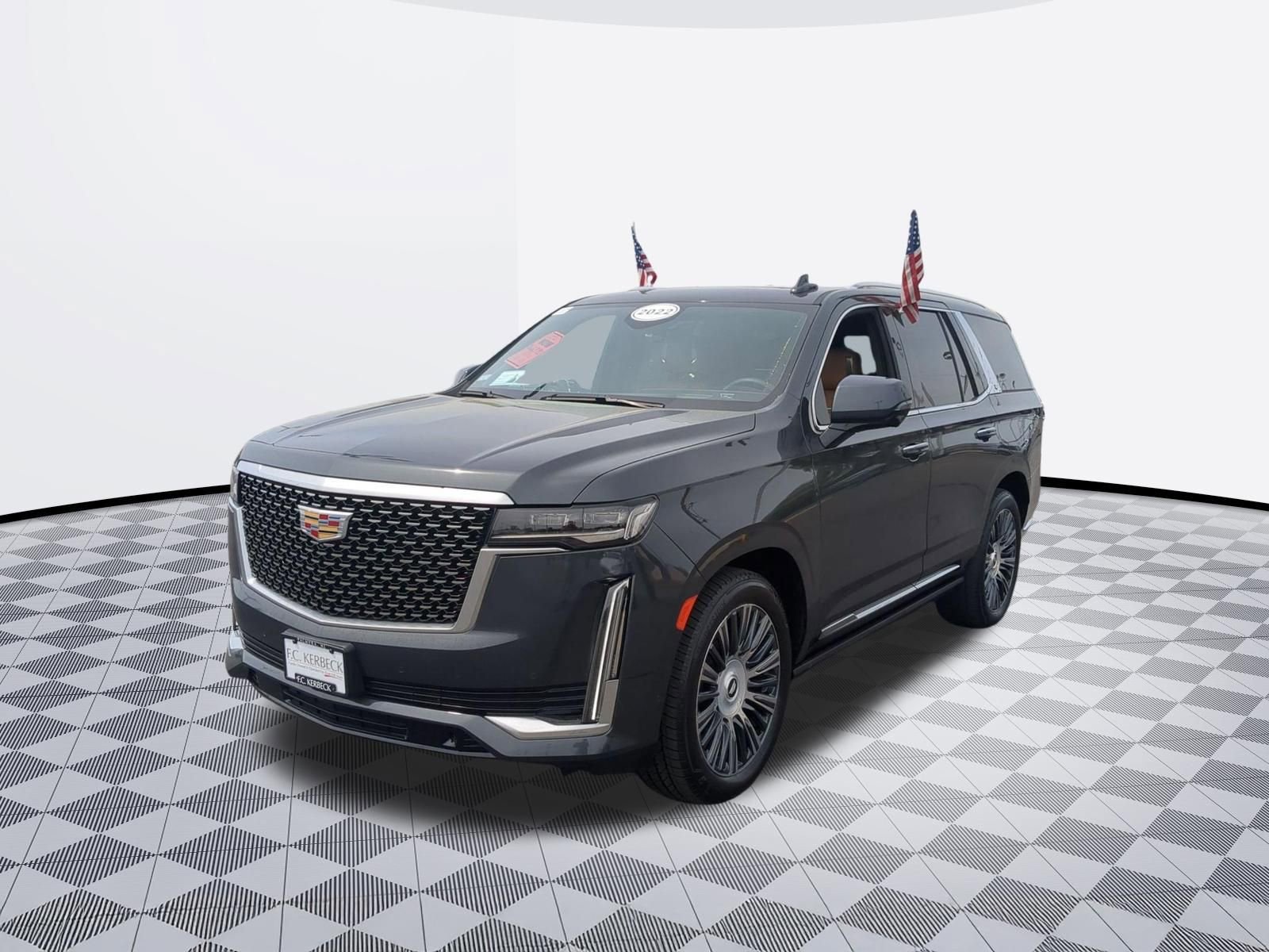 Certified 2022 Cadillac Escalade Premium Luxury w/ Performance Package AWD/4WD image 2