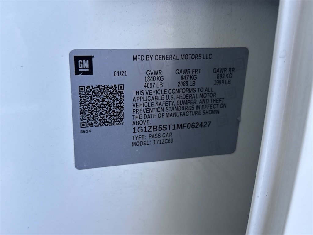 Used 2021 Chevrolet Malibu LS image 36