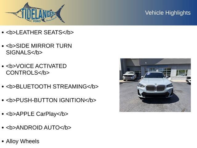 Used 2022 BMW X3 sDrive30i w/ M Sport Package 2 image 12