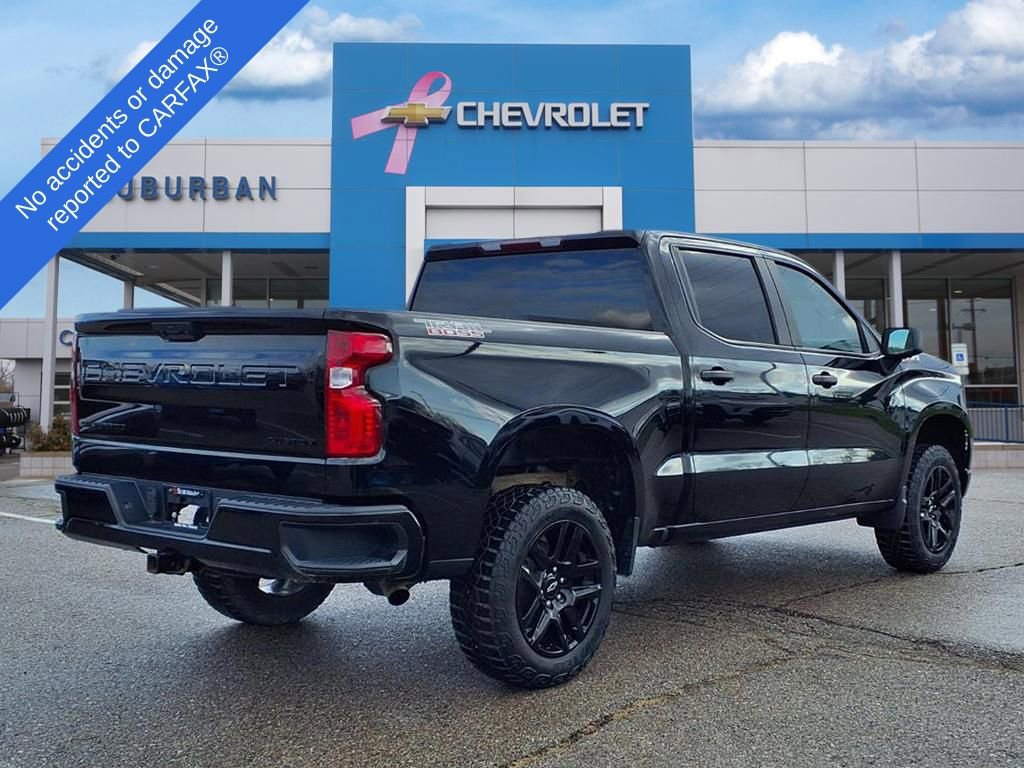 Used 2022 Chevrolet Silverado 1500 Custom Trail Boss w/ LPO, Dark Essentials Package image 5