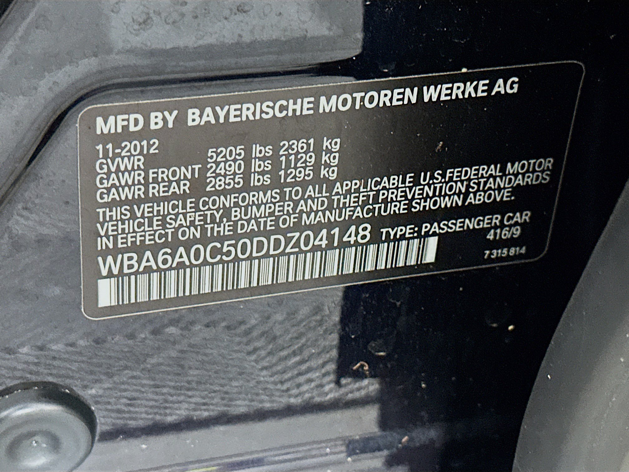 Used 2013 BMW 640i Gran Coupe RWD image 12