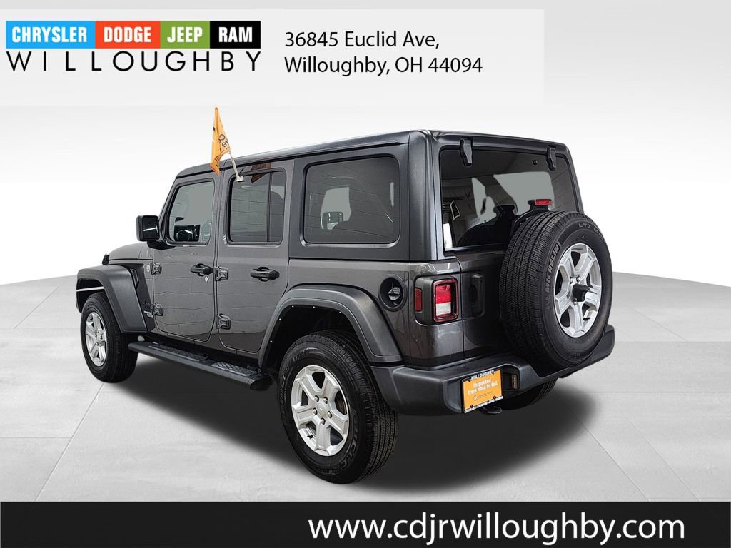 Certified 2021 Jeep Wrangler Unlimited Sport image 6