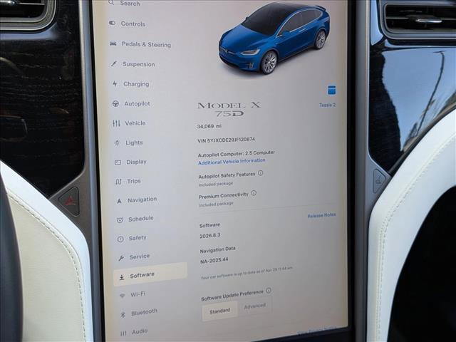 Used 2018 Tesla Model X 75D AWD/4WD image 27