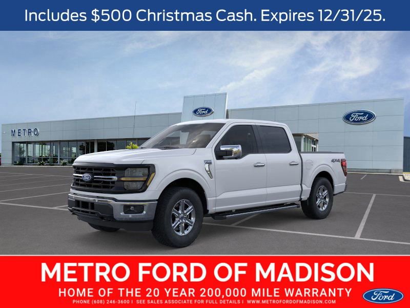 New 2025 Ford F150 XLT w/ Equipment Group 302A MID