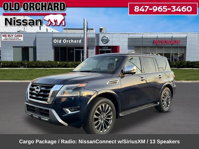 Used 2024 Nissan Armada Platinum w/ Captain's Chairs Package AWD/4WD image 1