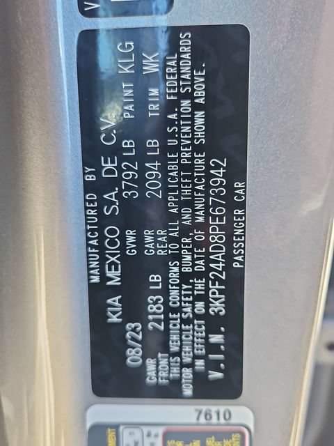 Used 2023 Kia Forte LXS w/ LXS Technology Package FWD image 30