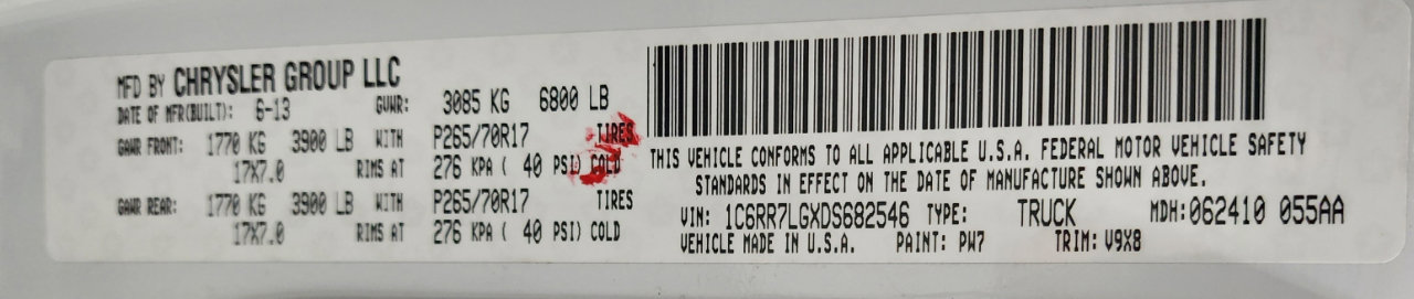 Used 2013 RAM 1500 Classic SLT w/ Premium Display Pkg image 36