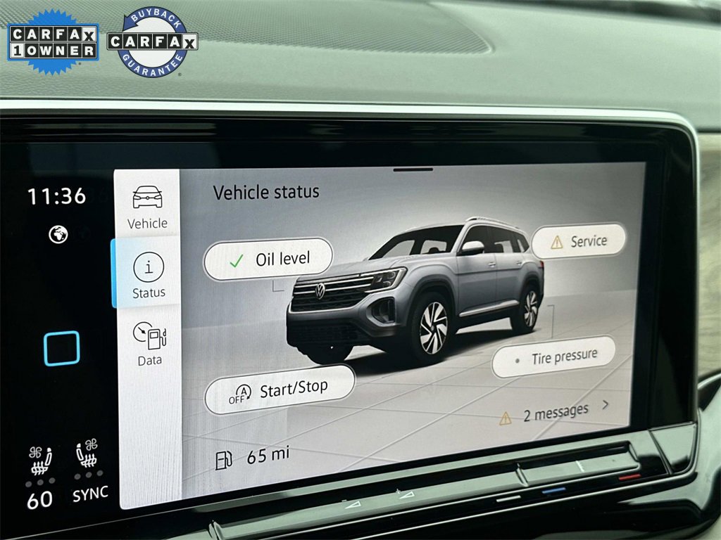 Used 2024 Volkswagen Atlas SE w/ Black Wheel Package image 32