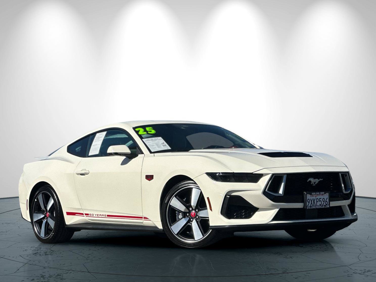 Used 2025 Ford Mustang GT Premium w/ 60th Anniversary Package RWD image 2