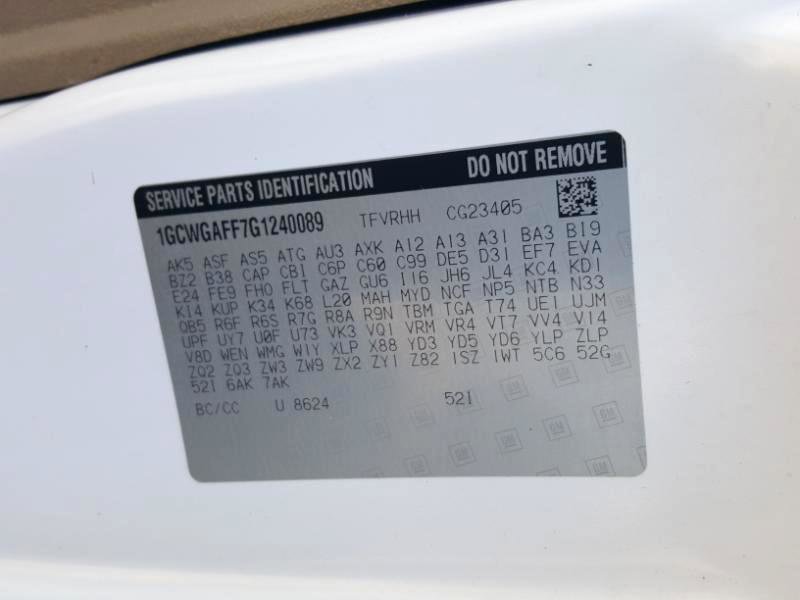 Used 2016 Chevrolet Express 2500 RWD image 26