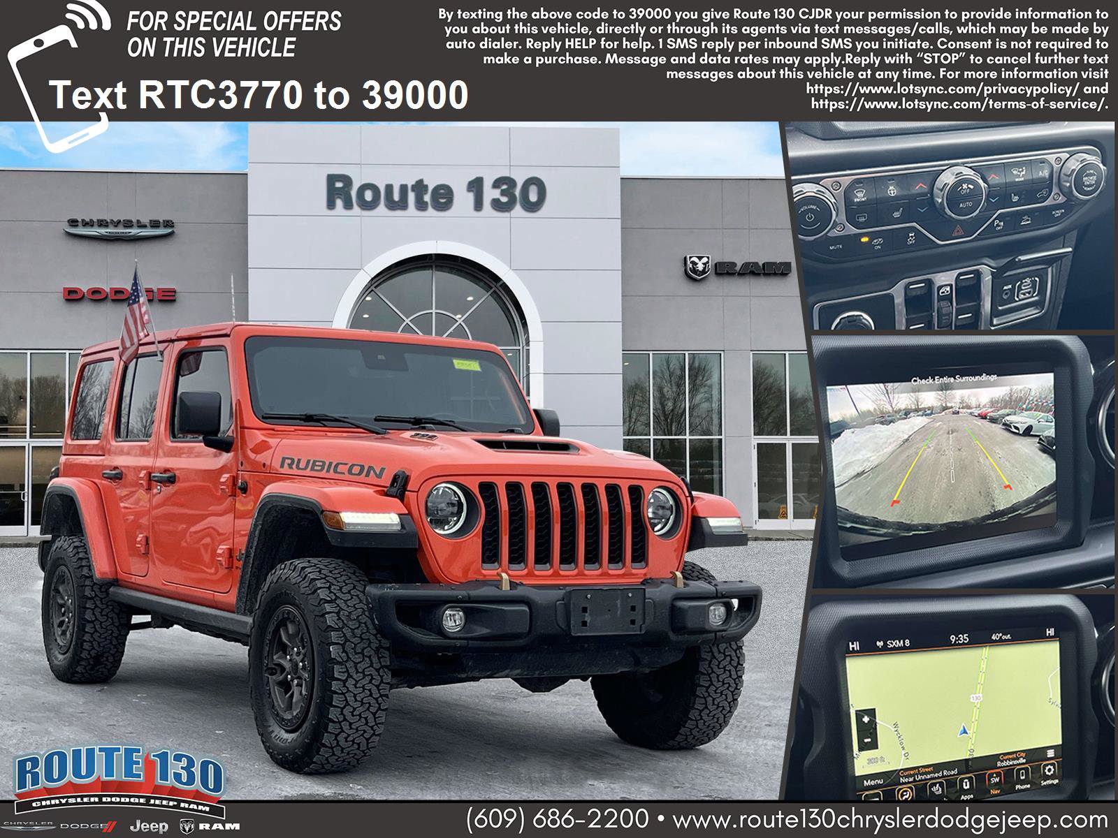 Used 2023 Jeep Wrangler Unlimited Rubicon 392 w/ Trailer Tow Package AWD/4WD image 1