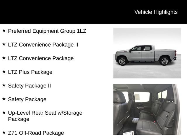Used 2021 Chevrolet Silverado 1500 LTZ w/ Safety Package II image 27