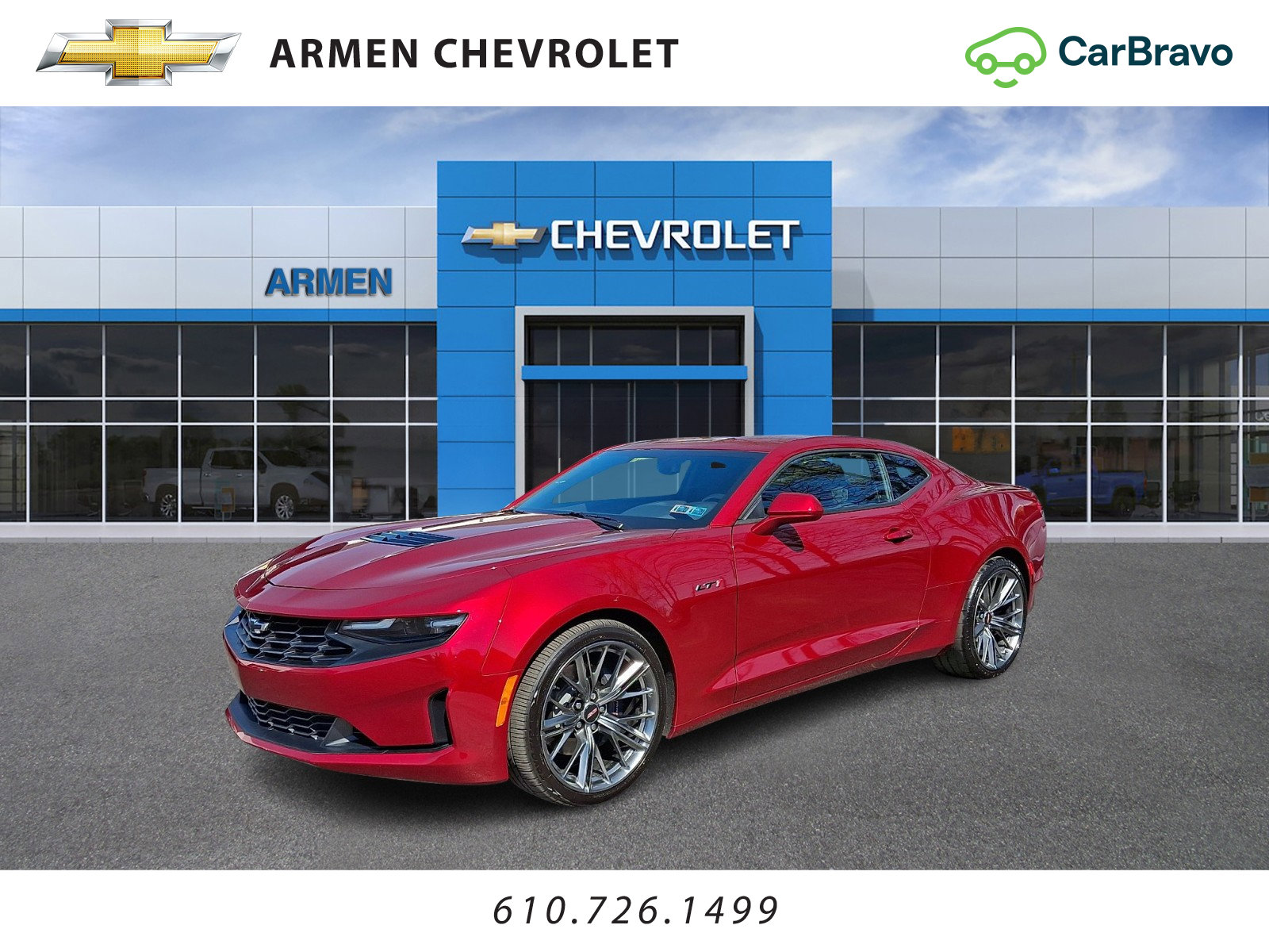 Certified 2021 Chevrolet Camaro LT image 1