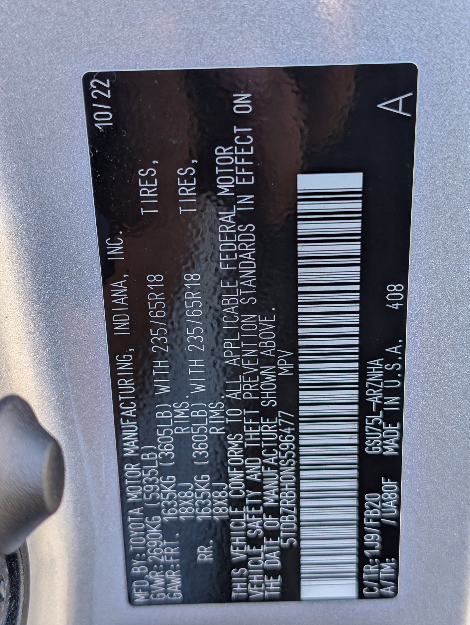 Used 2022 Toyota Highlander LE image 34