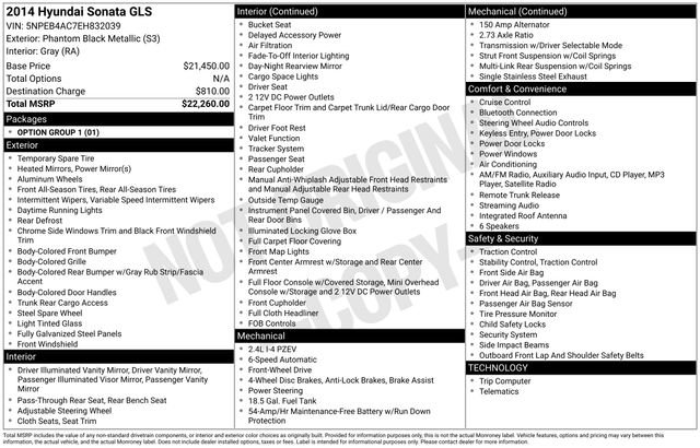Used 2014 Hyundai Sonata GLS image 14