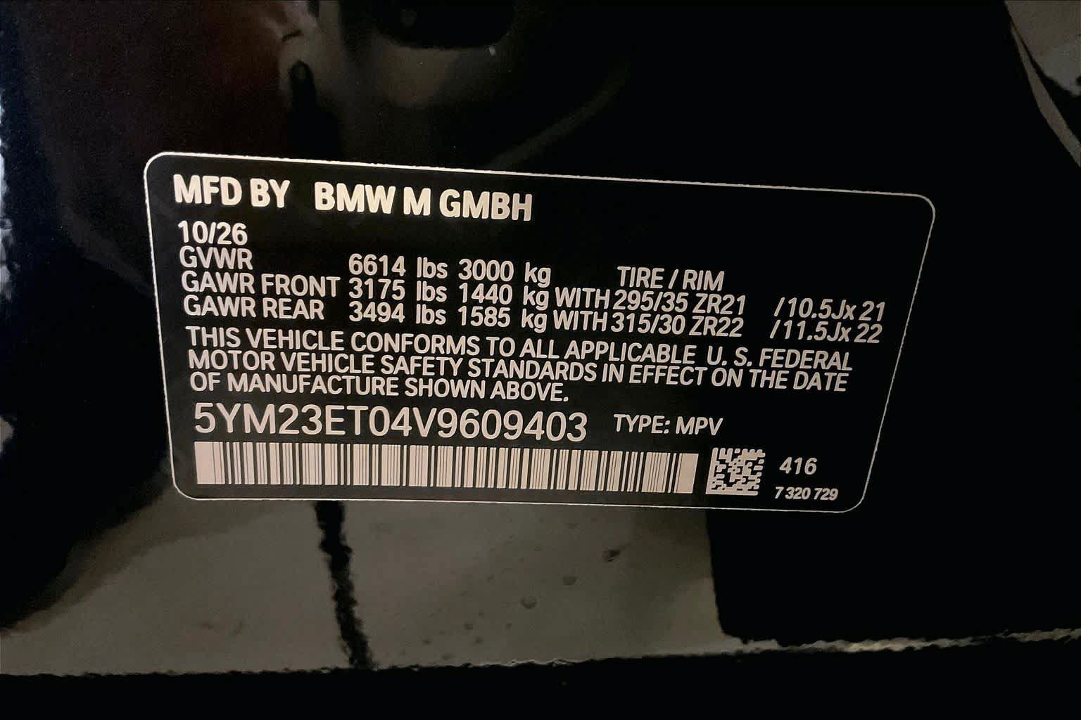 New 2027 BMW X6 M Competition w/ Executive Package AWD/4WD image 18